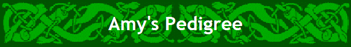 Amy's Pedigree