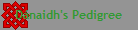 Dnaidh's Pedigree