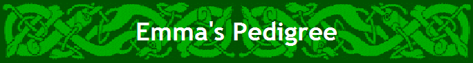 Emma's Pedigree